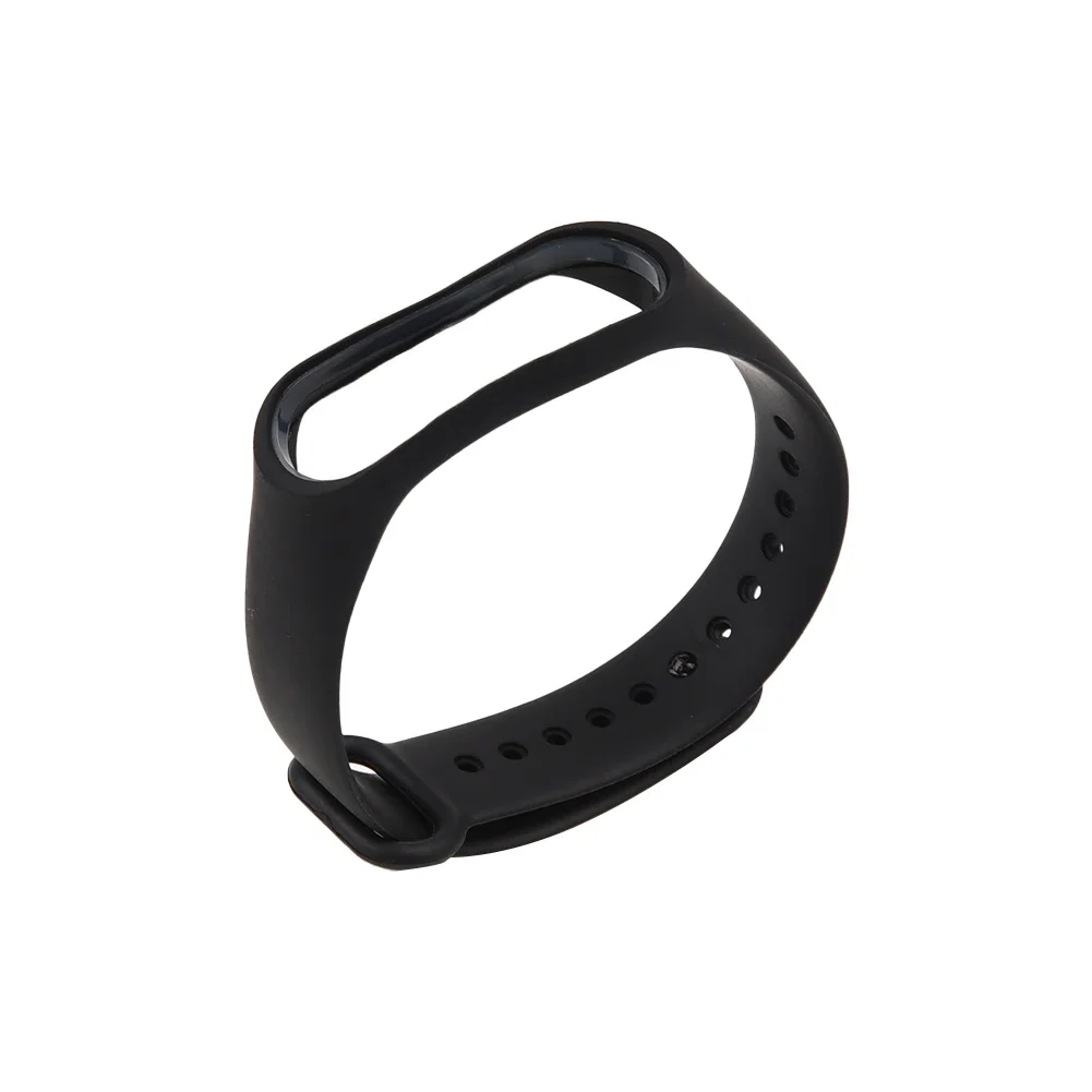 Pulseira de relógio impermeável para Xiaomi MI Band, pulseira Sports Edition, pulseira de silicone, acessórios Smartwatch, 17x13mm, 4 3