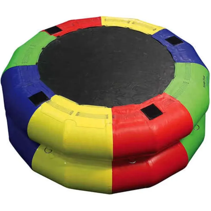 Pasta Inflatable Fitness Yoga Gymnastics Trampoline Jumping Bounce House Game Custom Color Logo
