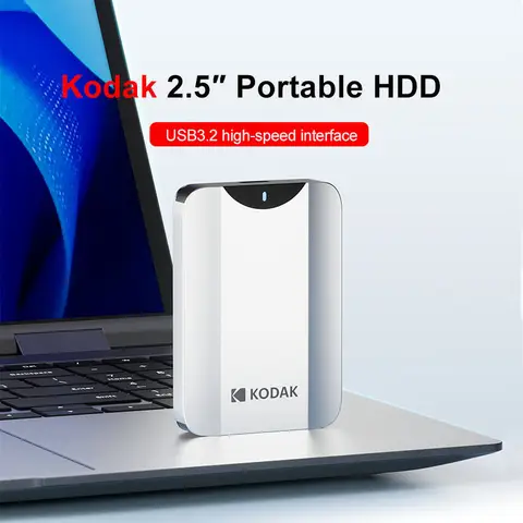 KODAK P230 2.5inch Portable HDD 1TB External Hard Disk Drive 5Gbps External hard drive HDD for PS4/PS5/Laptop Desktop