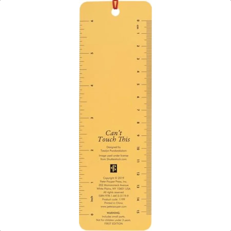 Kann dieses Perlen-Lesezeichen nicht berühren