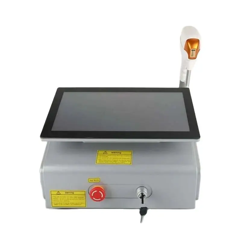 15.6-inch 755 808 1064nm Painless Ice Platinum 808nm Diode Laser Semiconductor Laser Hair Removal Machine For Home Or Salon Use