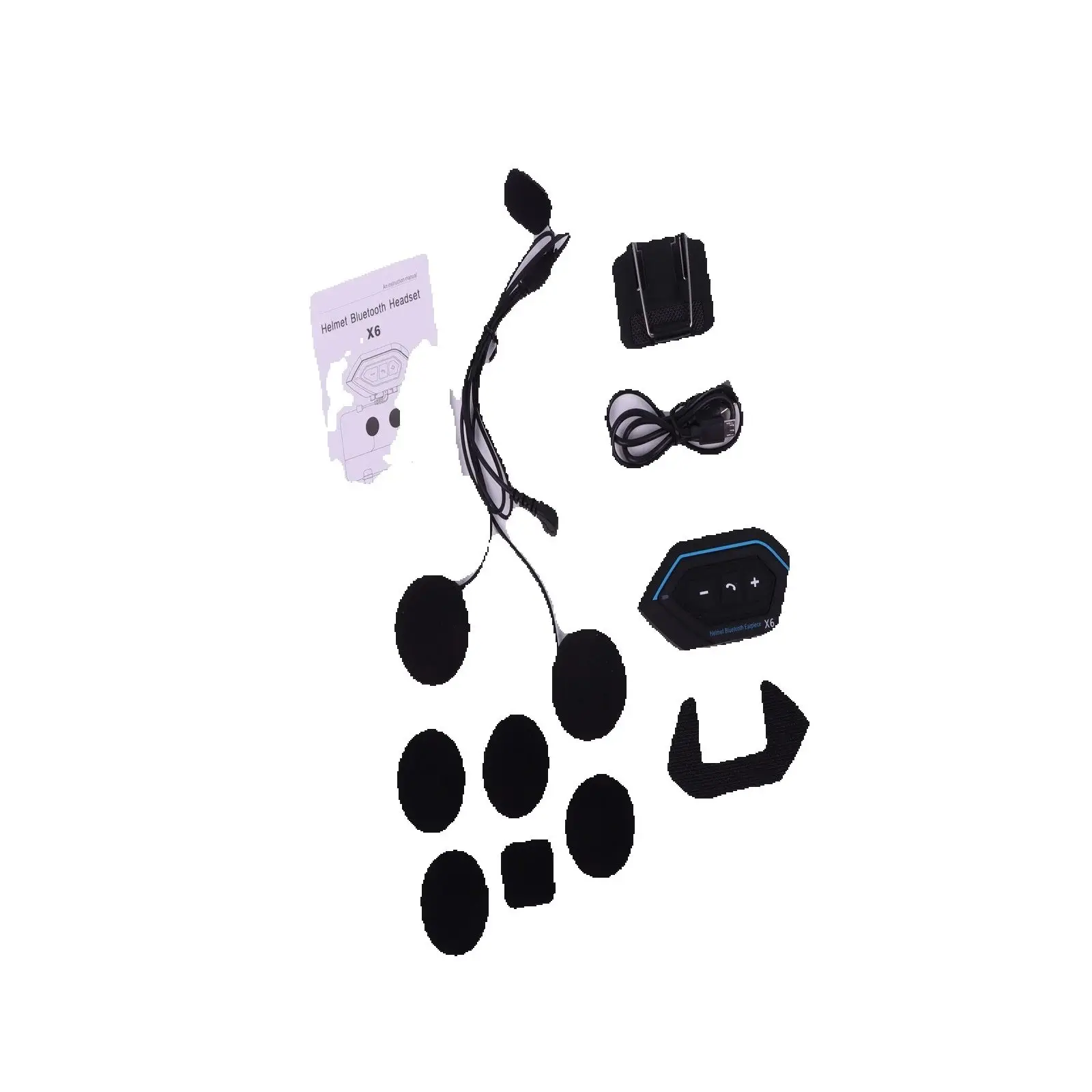 

1 шт. Bluetooth 50 чип мотоциклетный шлем гарнитура навигационная гарнитура для универсальных моделей