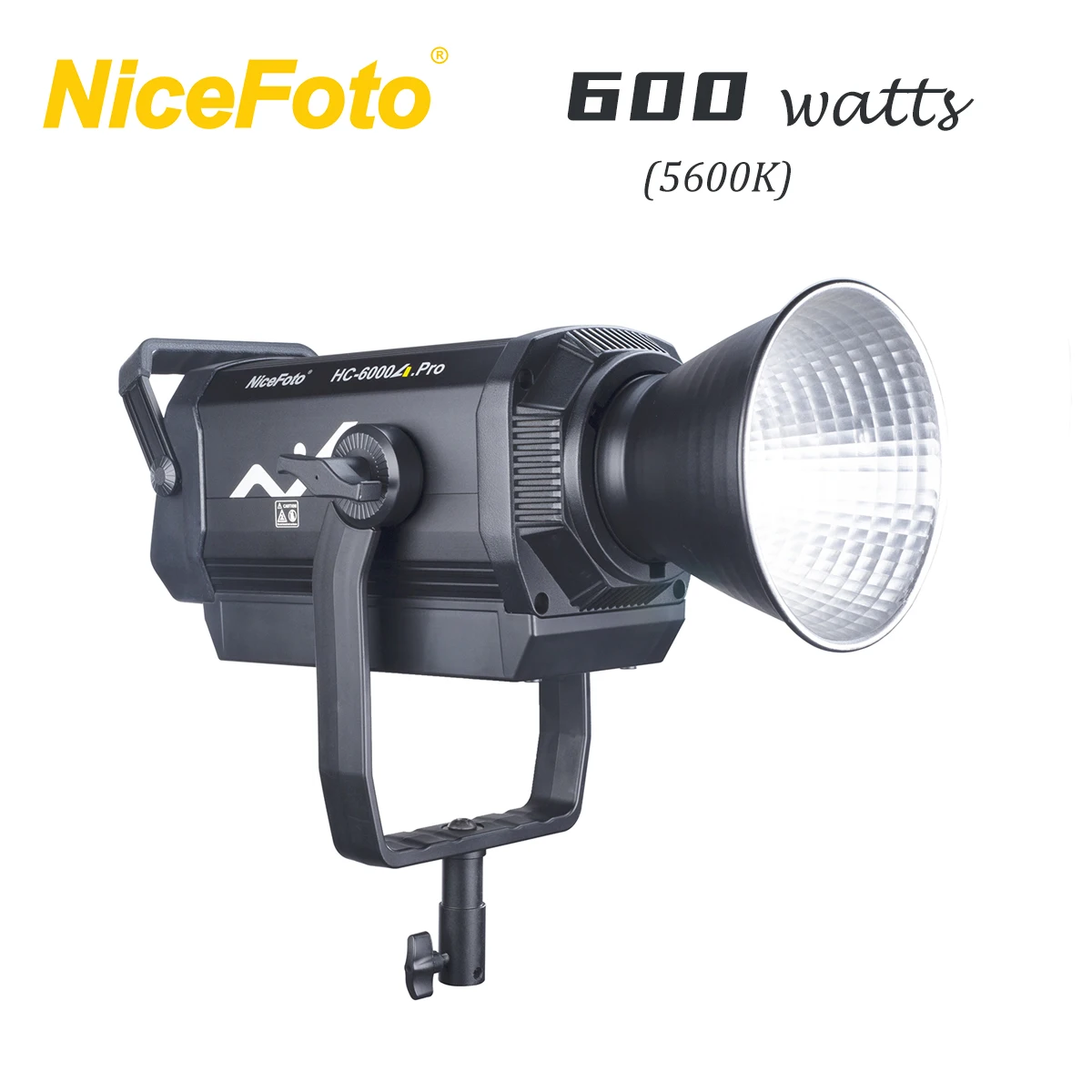 HC-6000B Pro NiceFoto 600W Daylight COB LED Continuous Photographic Video Studio Light