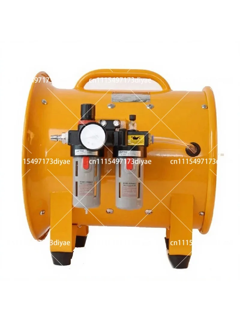 12-Inch Portable Pneumatic Exhaust Fan, 300mm Mobile Blower for Ventilation and Dust Removal
