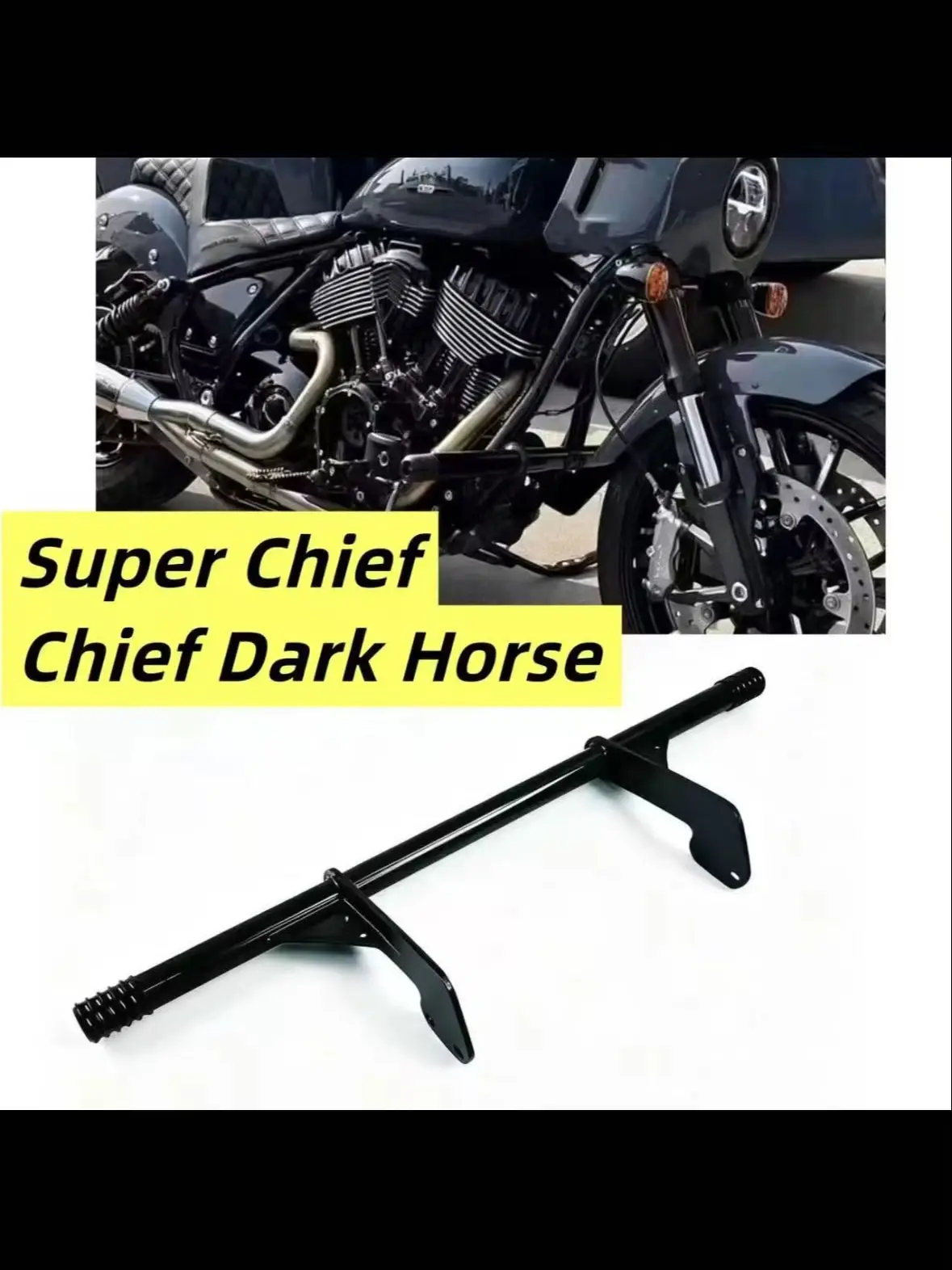 Für Indian Super Chief Dark Horse 2022-2025 / Super Chief Limited Motorrad Motorschutz Stoßstange Schutz Vorderer Sturzbügel Teil