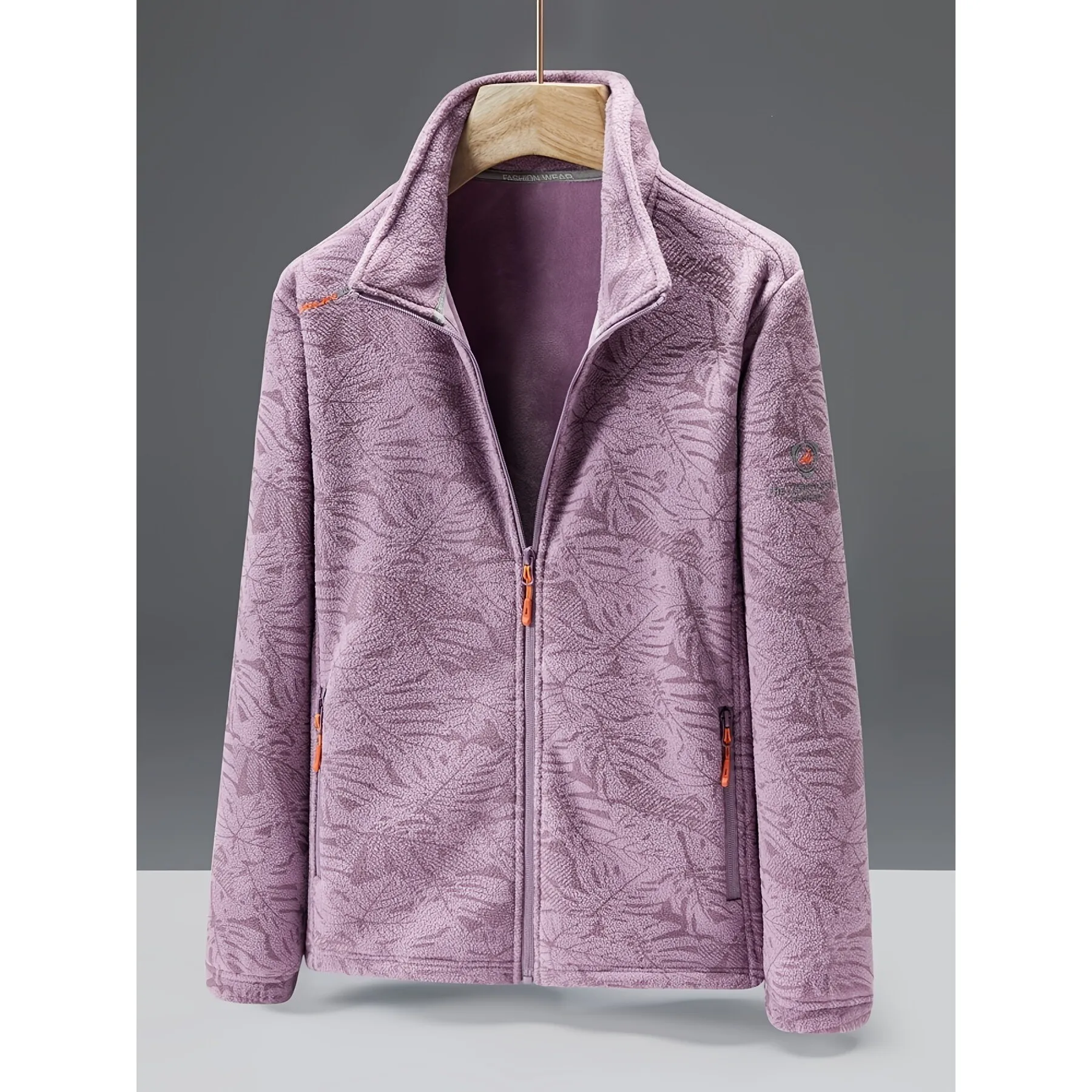 

Couple Fleece Jacket Hoodie N 57601 Outerwear for Men And Women Spring Season Non-Shrinking Comfortable Fit Animal Pattern