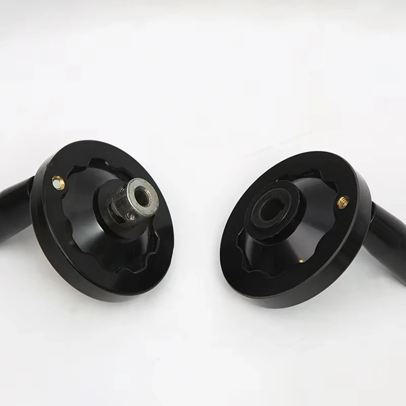 1Pcs 63/80/100/125/160/200/250mm Black Aluminum Alloy Handwheel Back Corrugated Milling Machine Lathe CNC 3D Printer Handwheel