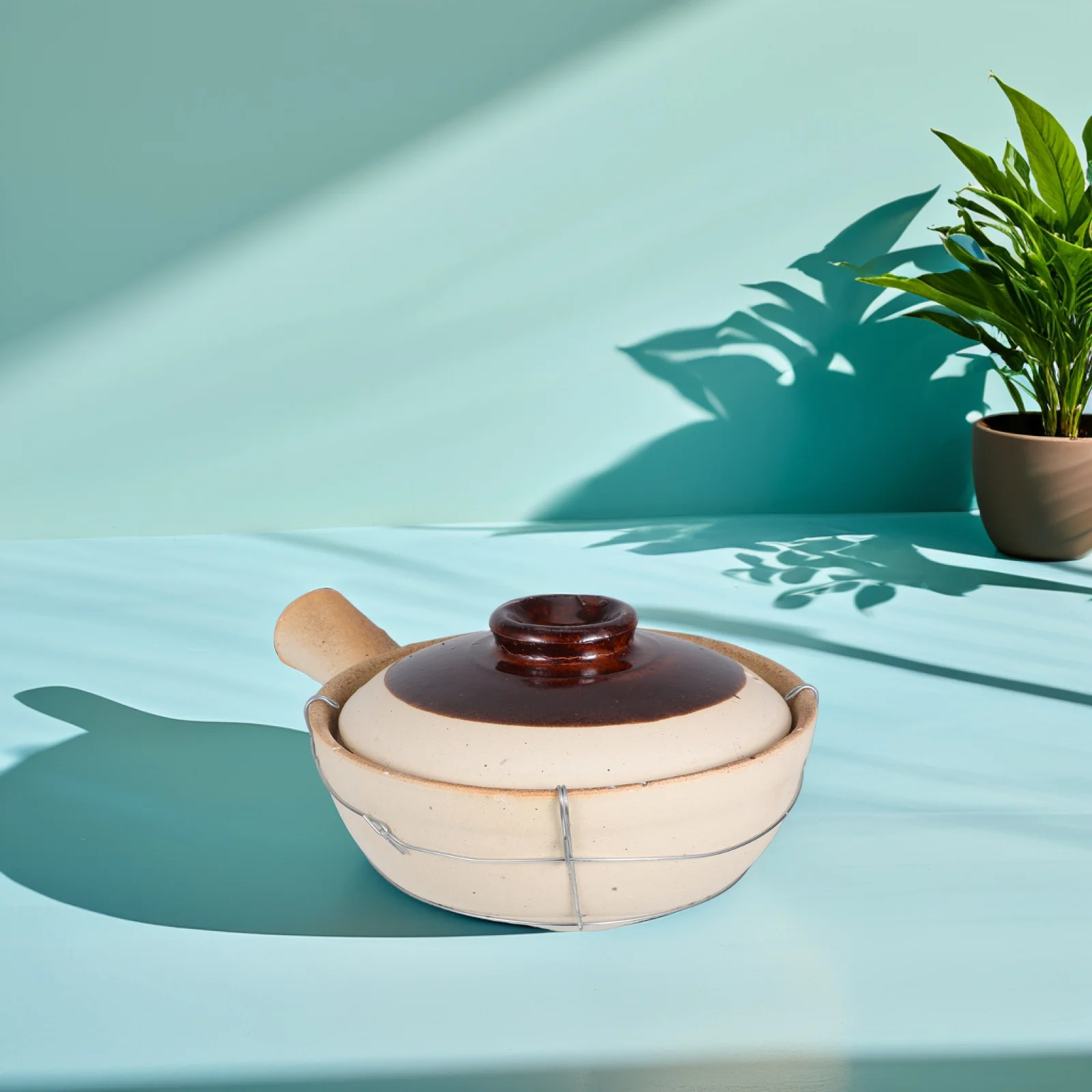 

Rice Ceramic Cooking Pot High Temperature Resistance Versatile Methods for Family Gatherings Travel Authentic Flavor