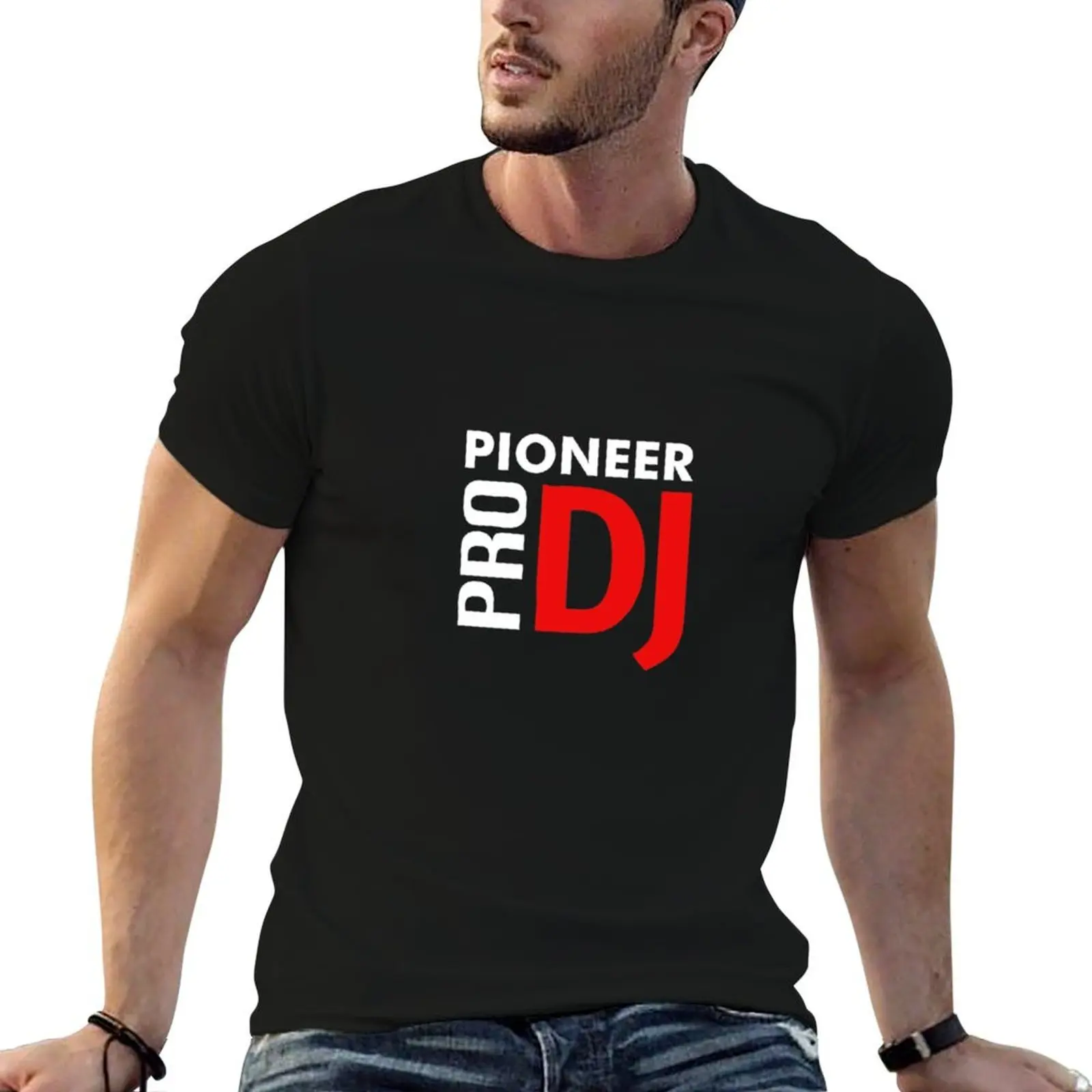 

Logo Pioneer DJ Pro T-Shirt t shirts for man graphic funny man t shirt cotton T-Shirt