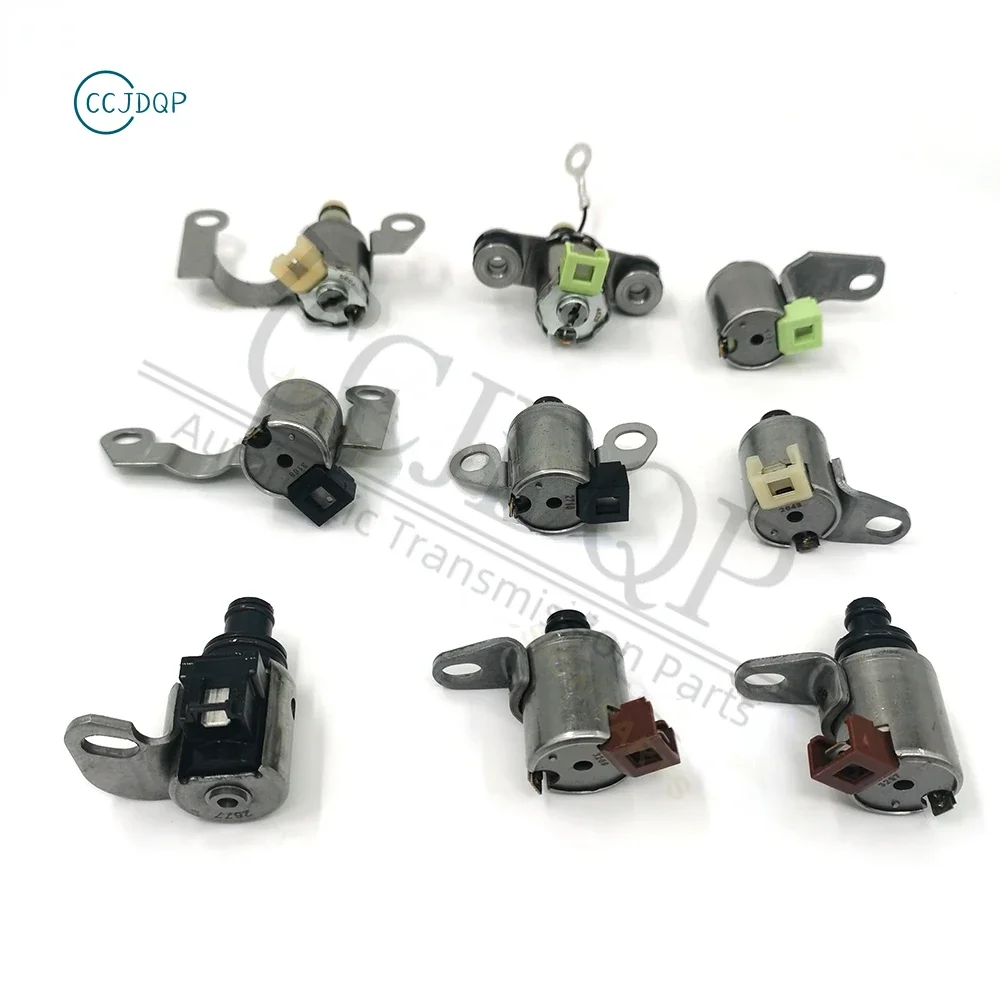 NEW JF506E 09A 09B  Automatic Transmission Solenoid Valve 9PC/Kit Fit For VW Jaguar Land Rover Car Accessories 1628150