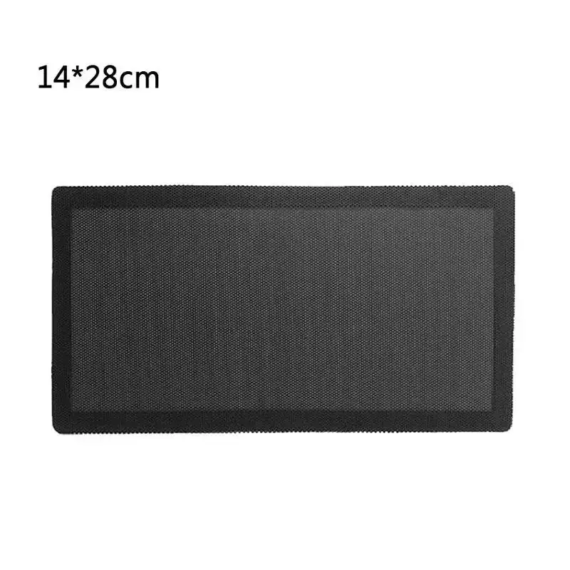 14x28mm/12x36mm PC Chassis Cooling Dust Filter Magnetic PVC Net Guard Fan Cover Dustproof Computer Mesh Accessories