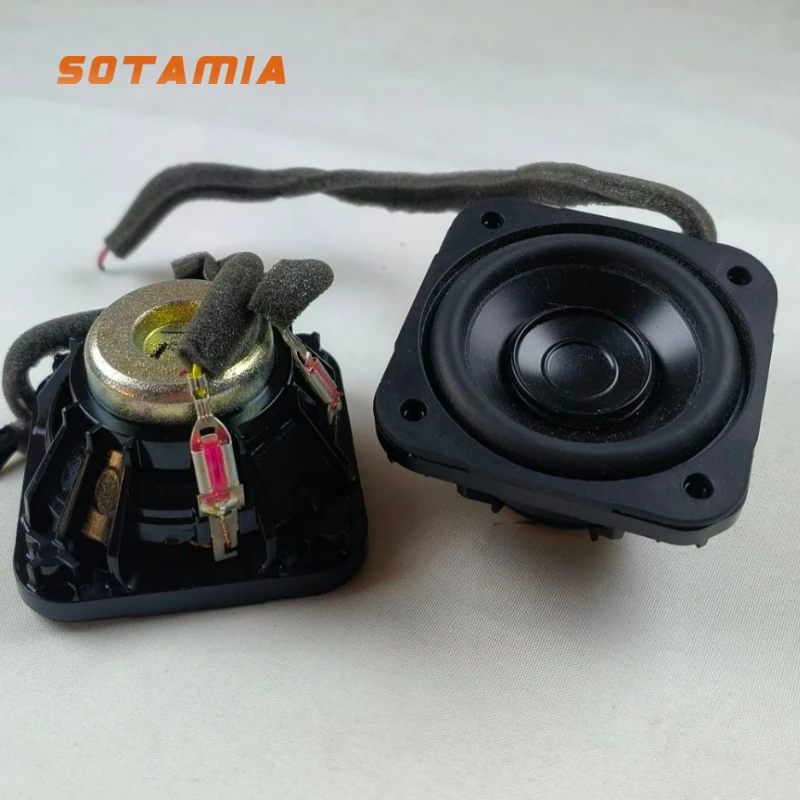 SOTAMIA 2 uds 2 pulgadas 52mm altavoz de rango completo 4 Ohm 20W lavabo de aluminio altavoz de Audio de sonido magnético grande altavoz de potencia HIFI