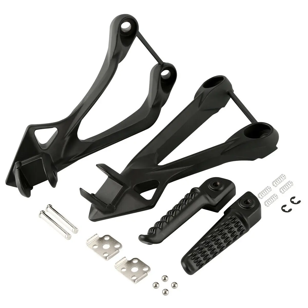 Motorcycle Passenger Rear Foot Pegs Rest Bracket For Kawasaki Ninja ZX636 2005-2006 ZX6R 2005-2008 05 06 07 08 Aluminum alloy