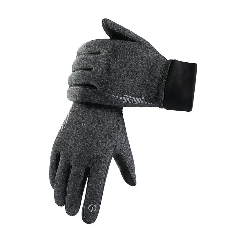 Winter Thermal Gloves Women Men Ski Gloves with Fleece Liners Warm Touch Screen Perfect for Cycling Running Driving Freezer Work