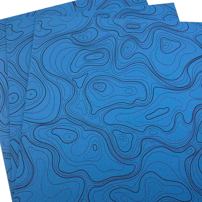 4 Sizes Blue Terrain Camouflage Holsters Knife Sheath Scabbard DIY Making Material KYDEX Thermoplastic Board Thermoform Sheet