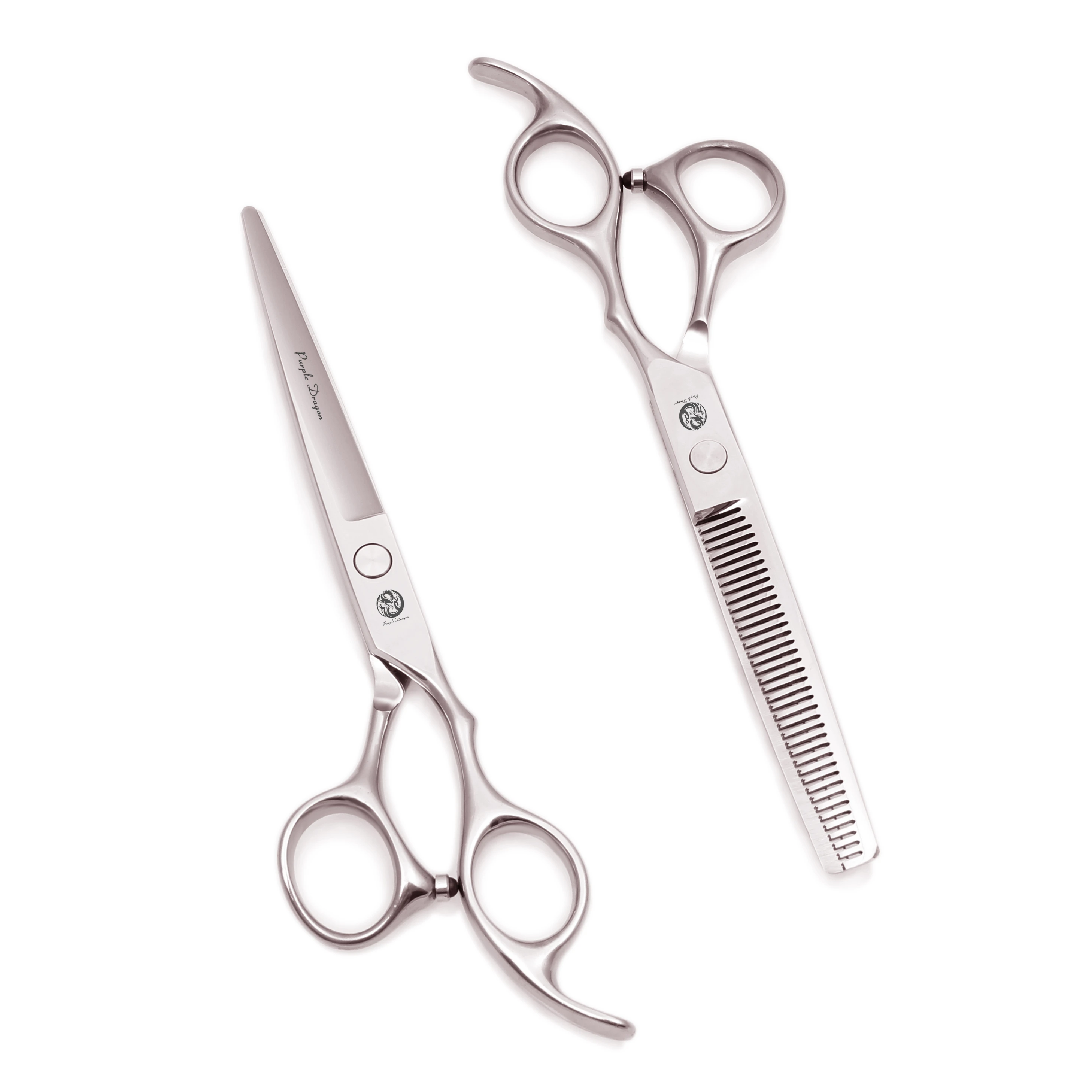 Friseurschere, professionelle Friseurschere aus Edelstahl, scharfe Klinge, ergonomischer Griff, verstellbare Spannung, Ausdünnung Z1006 – Detail 3