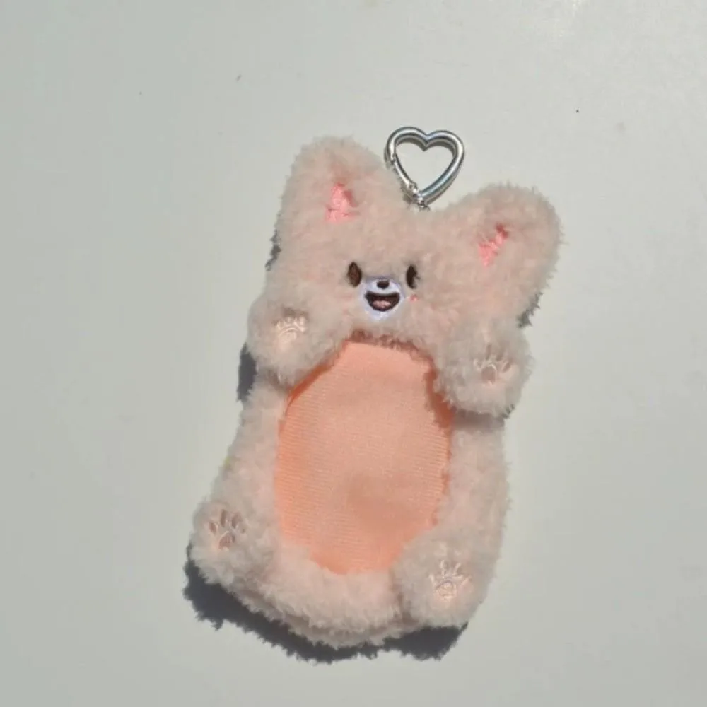 

SKZOO Plush Toy Card Holder Idol Peripherals Support Stick Lampshade Korean Star ID Photo Card Holder