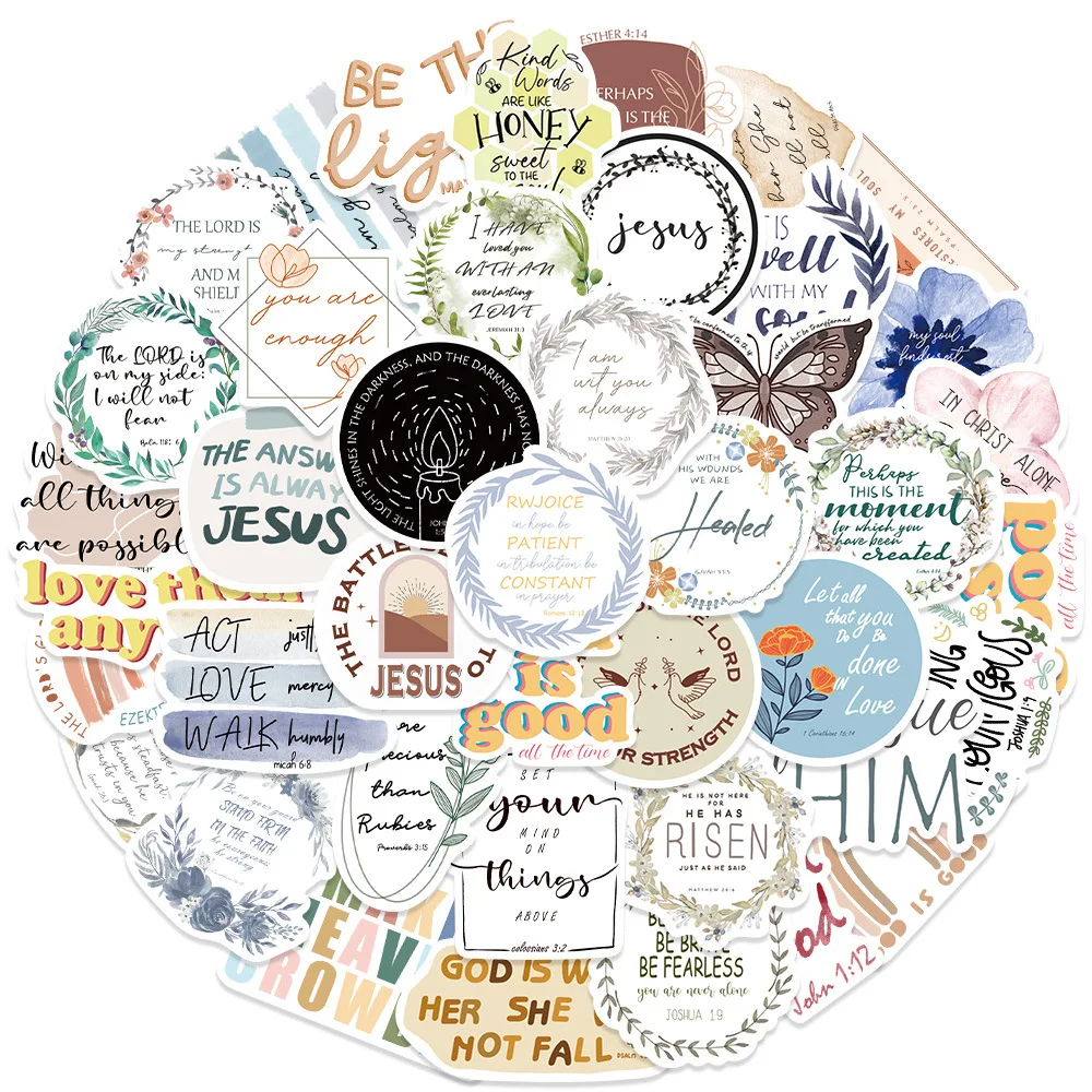 10/30/50Pcs Bible Q…