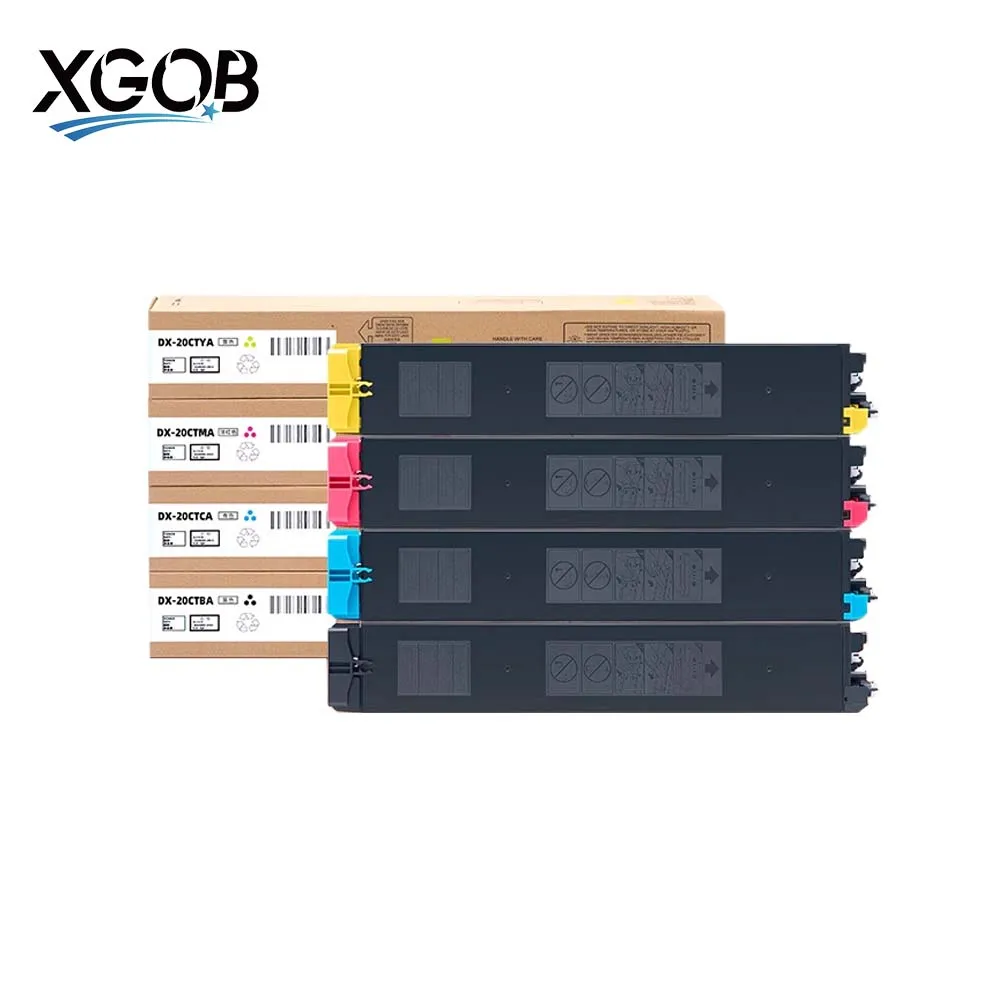 1 قطعة خرطوشة الحبر MX20CT لشارب DX-2000U DX-2008UC DX2000U DX2008U جودة عالية متوافق الحبر BK 6000 صفحة CMY 3000