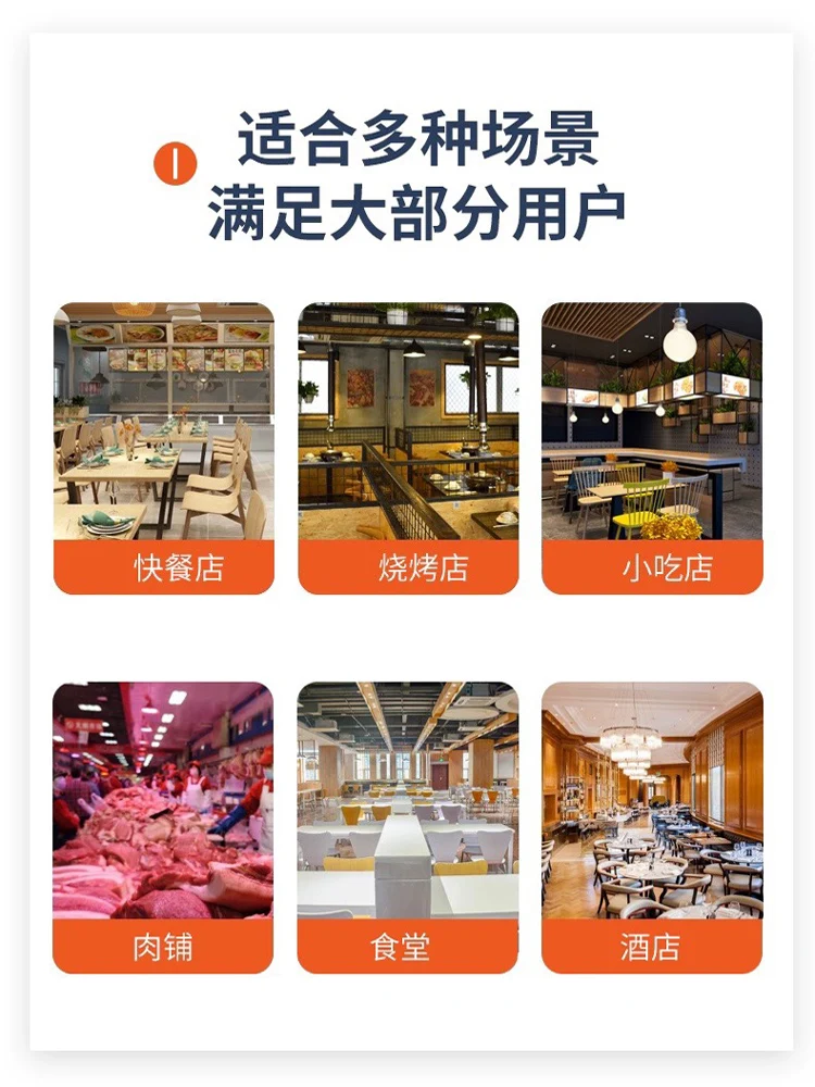 High Efficiency Meat Slicer Kitchen Equipment Chicken Fresh Meat Meat Cutter Slicer Vegetable Cuttre Machine
