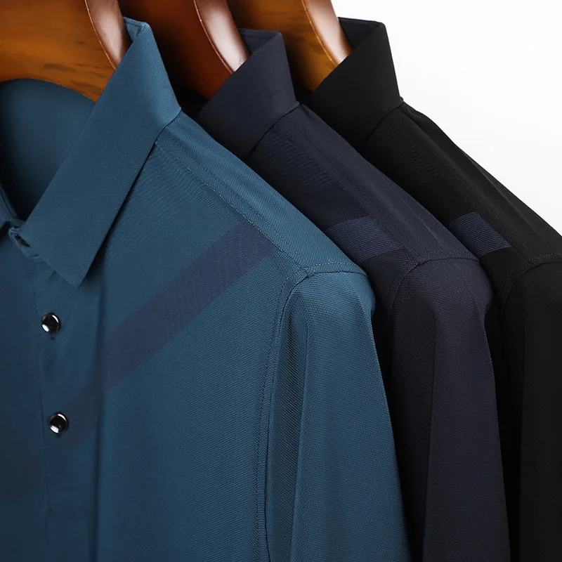 Polo rayé à manches courtes pour hommes, pull décontracté, t-shirts d'affaires intelligents, vêtements de sport d'été, streetwear à la mode, nouveau