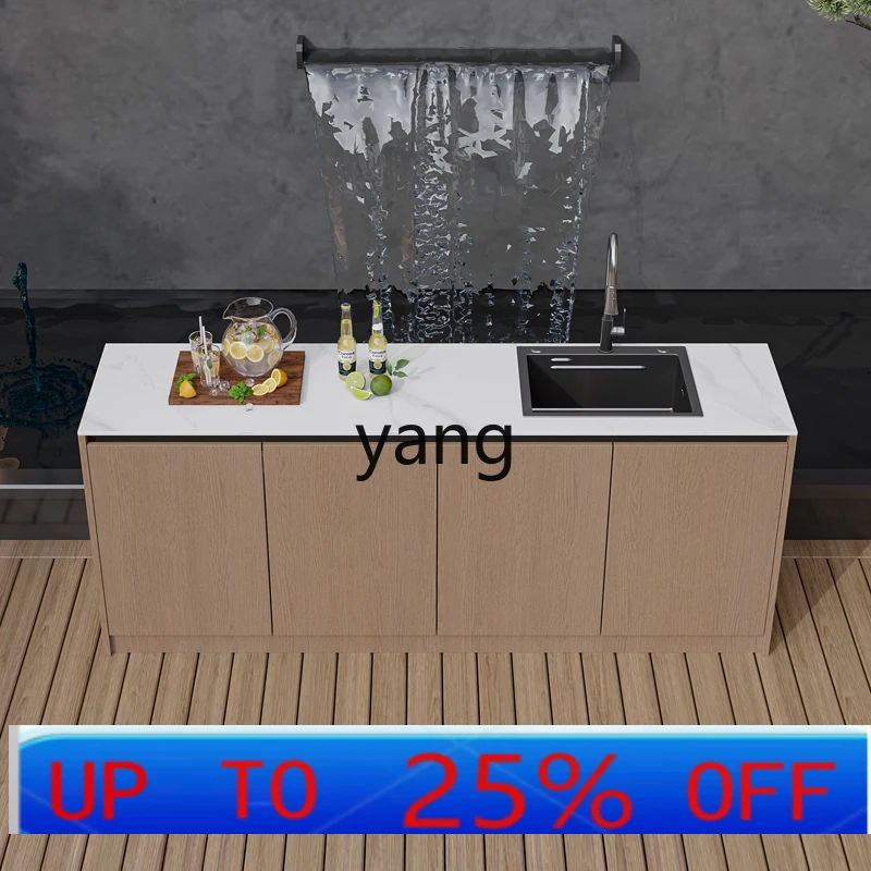 

lmm Outdoor Slate Operating Table Courtyard Pool Integrated Basin Garden Villa Company Tea Bar