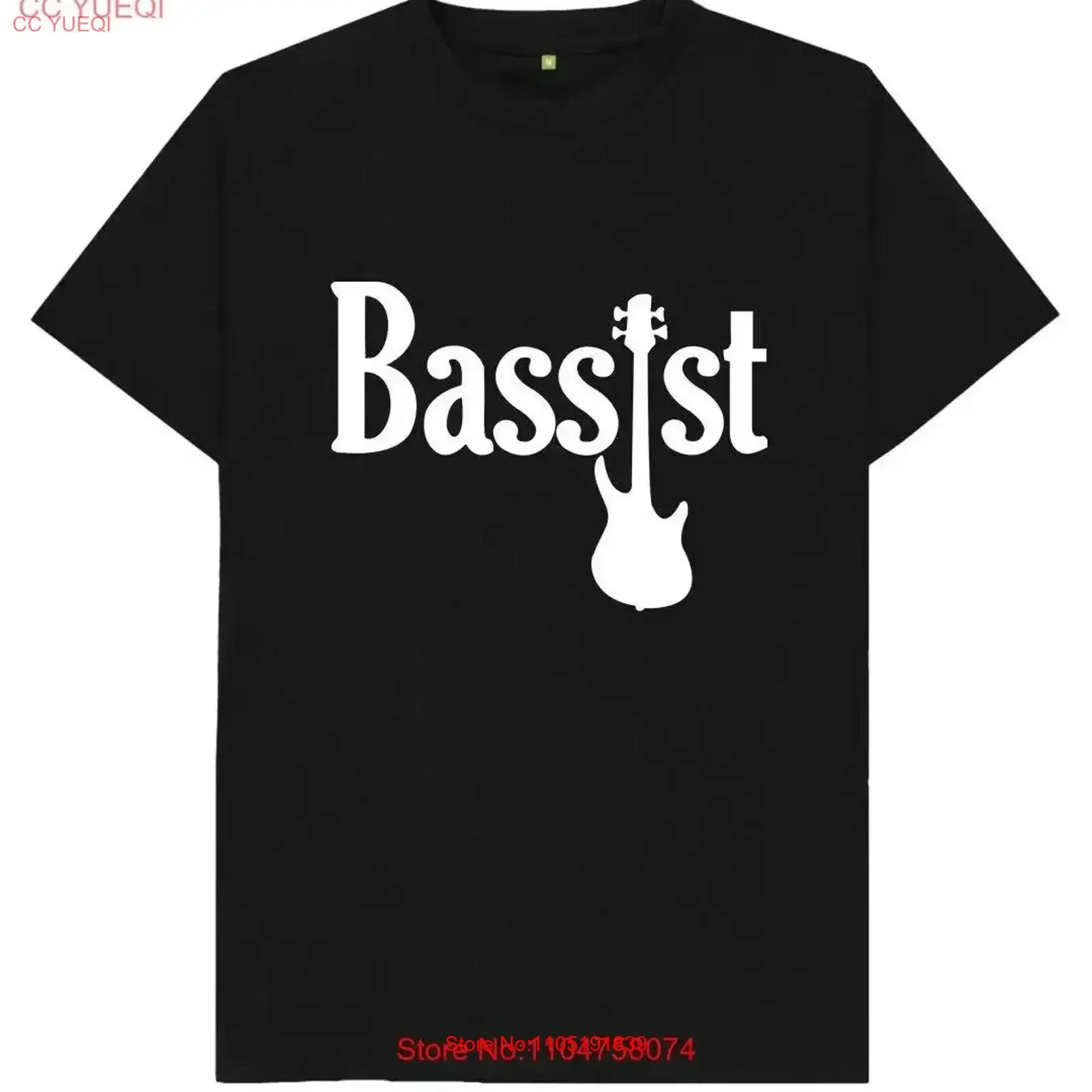 

Футболка Bassist Guitar Rock Heavy Metal Punk, винтажная, слегка стильная, с рисунком, мягкая уличная дизайнерская одежда, винтажная одежда