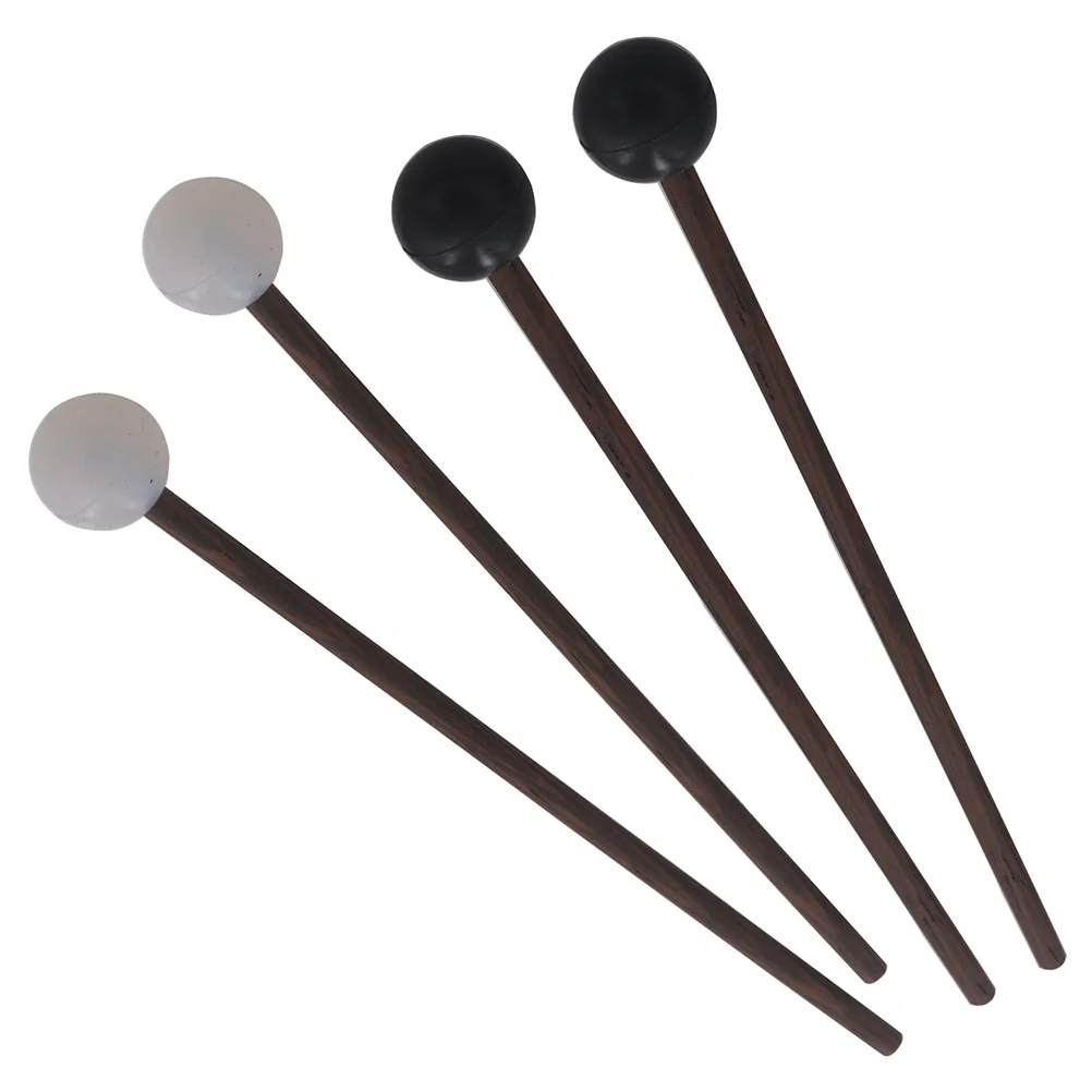 

Tongue Drum Mallets Rubber Head Wooden Handle Percussion Sticks For Beginners Kids Practice Instrument Accessory Drum