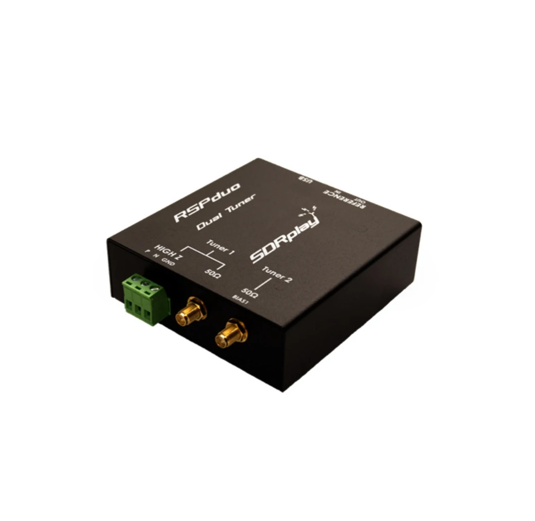

New RSPduo Dual Tuner 1kHz-2000 MHz 14bit Full Mode Radio SDR Receiver Spectrum Analyzer