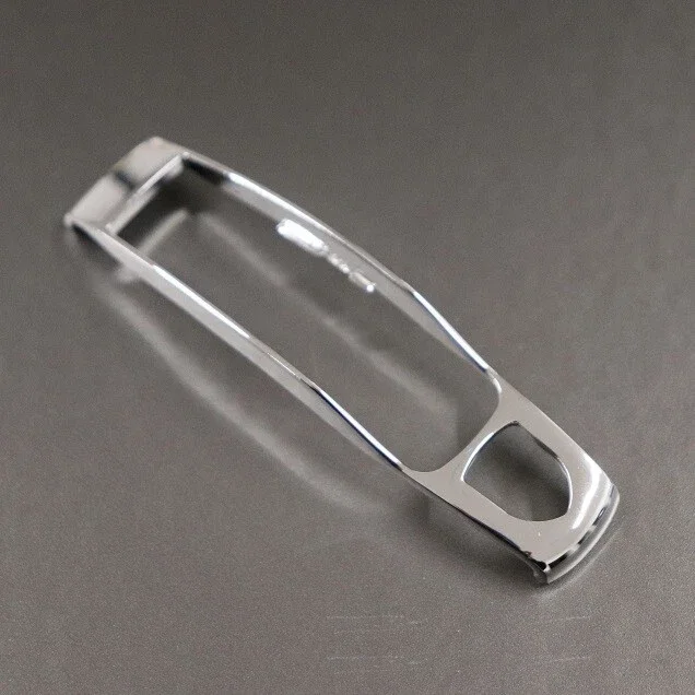 1pcs Car Remote Key Fob Cover Chrome Centre Section Housing For Porsche Remote Key Fob Covers