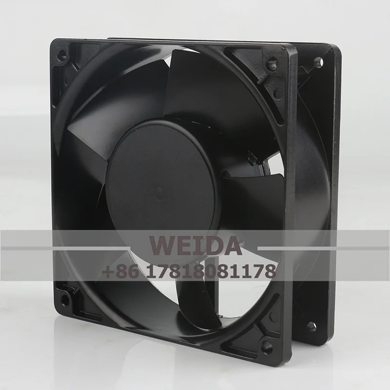 Bi-Sonic AC230 22/21W 12038 120X120X38MM 12CM All-metal High-temperature Resistant Dual Ball Bearings 4E-230B 02 Cooling Fan