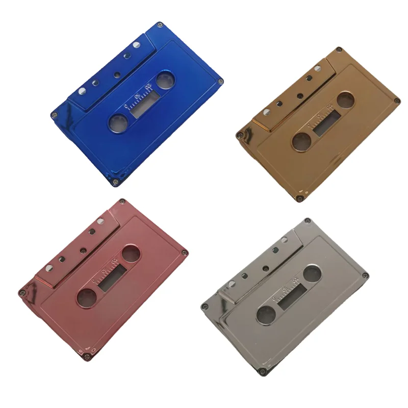 Gilded Electroplated Blank Audio Tape Standard Cassette Blank Tape Player Empty Magnetic Audio Tape For Speech Music Recording