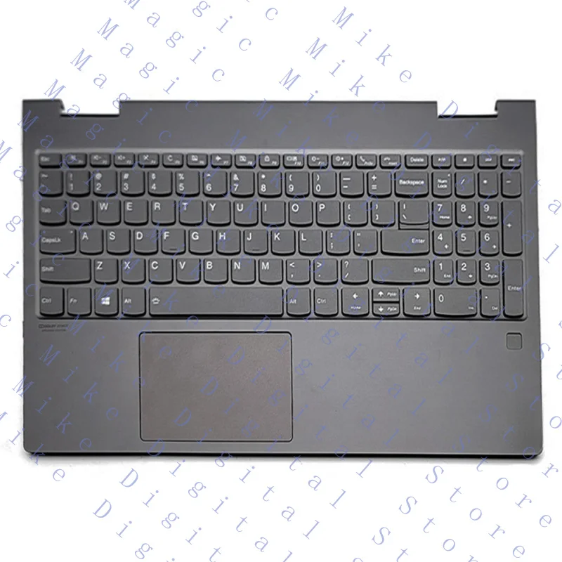 H  Palmrest Backlit US Keyboard Touchpad For Lenovo Yoga C740-15IML 81TD 5CB0U43820