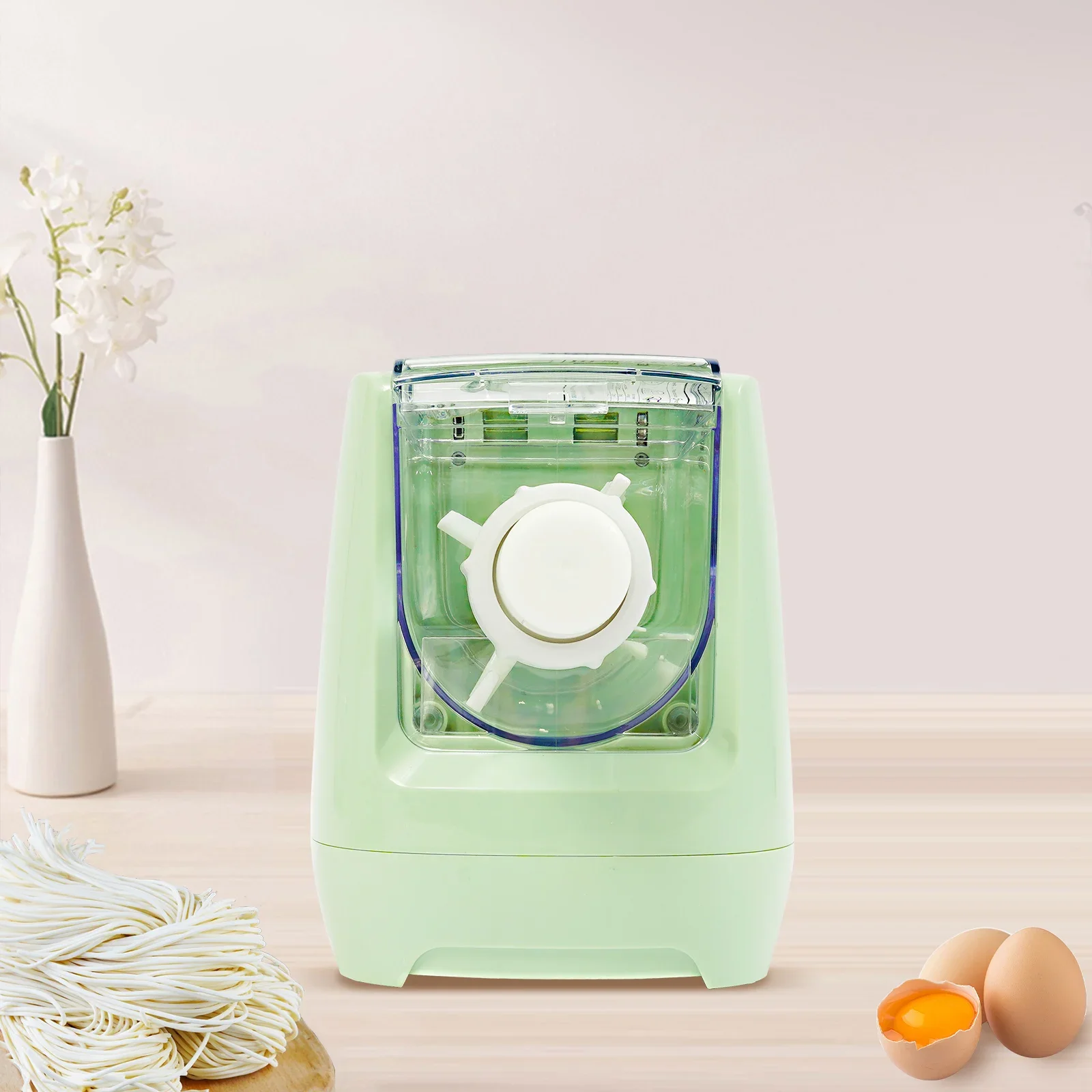 260W Household Pasta Maker, Electric Pasta Maker,Automatic Pasta Machine,Automatic Noodle Maker with 13 Noodle Shapes