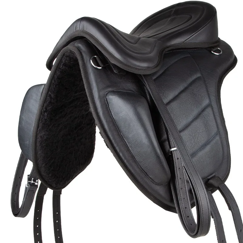 

Leather Endurance Saddle Saddle Free Design-Lightweight Comfort / Anti-Slip / Lightweight Construction Ideal for Endurance Rides