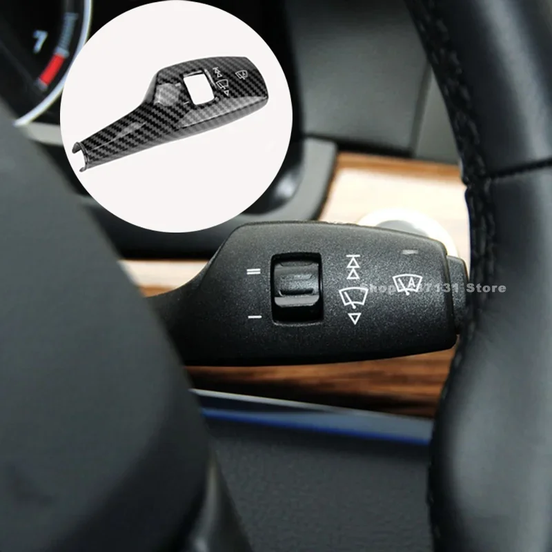 Premium Quality Turn Signal Wiper Switch Trim Steering Wheel Headlight Switch Control Cover for BMW 1 3 5 6 7 Series Accessories