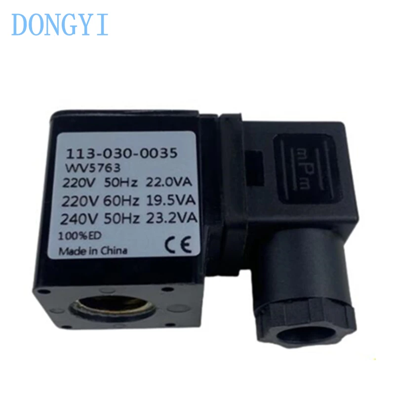 

Катушка электромагнитного клапана 113-030-0028 113-030-0035 DC24V AC220V
