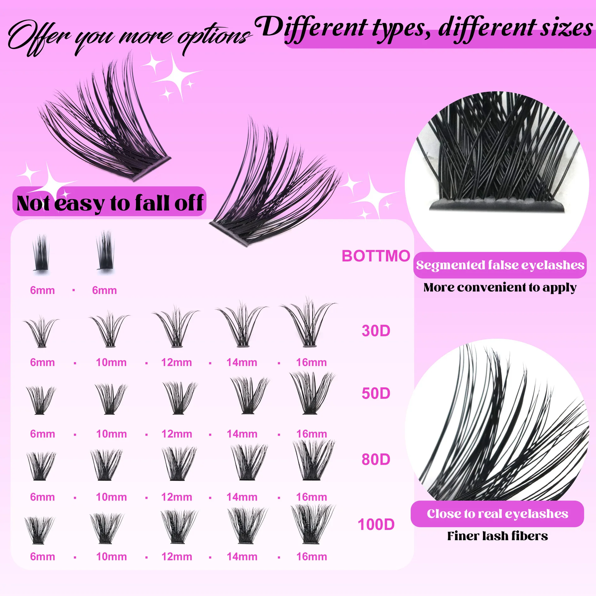 لتقوم بها بنفسك لاش تمديد عدة سعة كبيرة رقيق الرموش تمديد العنقودية الفردية لتقوم بها بنفسك جلدة الرموش الصناعية الطبيعية ماكياج