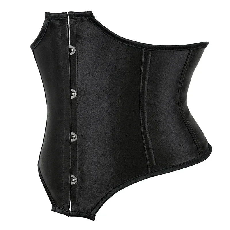 

asdh8@Sexy Women's Corset Underbust Waist Training Cincher Lace-Up Bustiers Corsele Plus SizeCOSda@