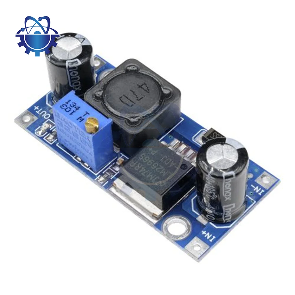 DC 1.25-26V LM2577S LM2596S DC Adjustable Step Up Down Boost Buck Voltage Converter Module LED Driver Power Supply Voltage Reg