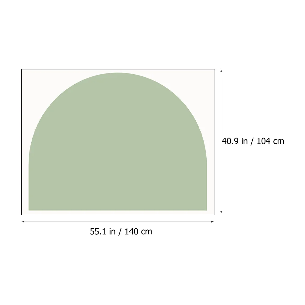 

Arch Wall Decal Modern Geometric Wall Sticker Peel Stick Strong Adhesive for Home Office Bedroom Living Room Decor Art Mural