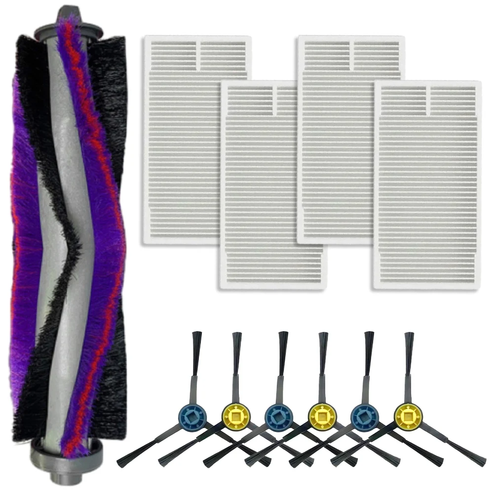 Main Roller Side Brush Filter Kit For M9 For Eureka NERE10s E10S For Obode A8 Vacuum Cleaner Replacement Accessories