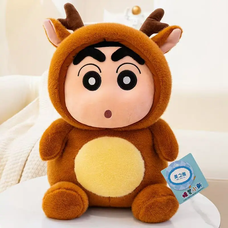 22/30CM Latest Transformation Animal Crayon Doll Filled Plush Toy Cartoon Anime Cute Children's Birthday Gift Fun Doll Pillow