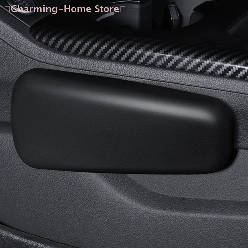 【M】1Pc Car Armrest Pad Soft PU Leather Car Knee Cushion Universal Car Door Armrest Pads Comfortable Car Arm Rest Elbow Pad