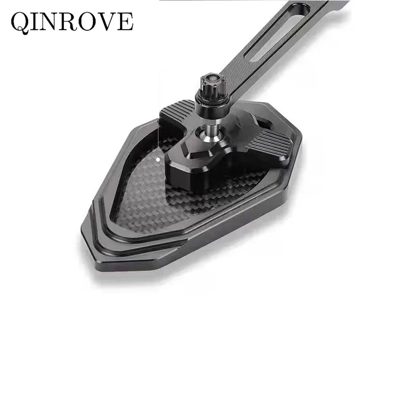 Motorcycle Accessories Rear Mirror Aluminum Alloy 8 10MM Universal Mirror For Honda MSX125 Yamaha XMAX 300 400 Kawsaki Z500 Z750