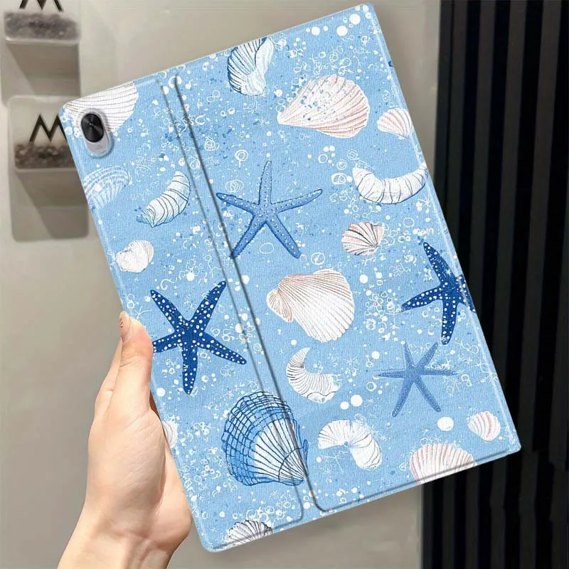 

Artistic Seashell Starfish For Huawei MatePad Air Pro M6 M5 SE T5 13.2 12.6 12 11.5 11 10.8 10.4 10.1 Inch Tablet Case