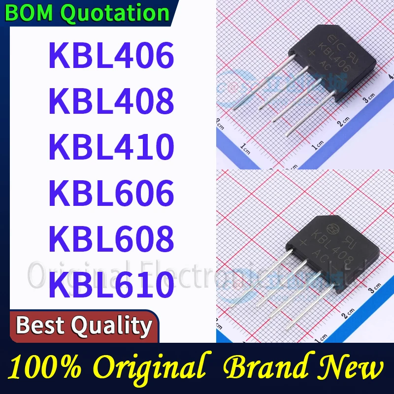 

5 шт./лот KBL406 KBL408 KBL410 KBL606 KBL608 KBL610 В наличии Оригинальные высококачественные товары