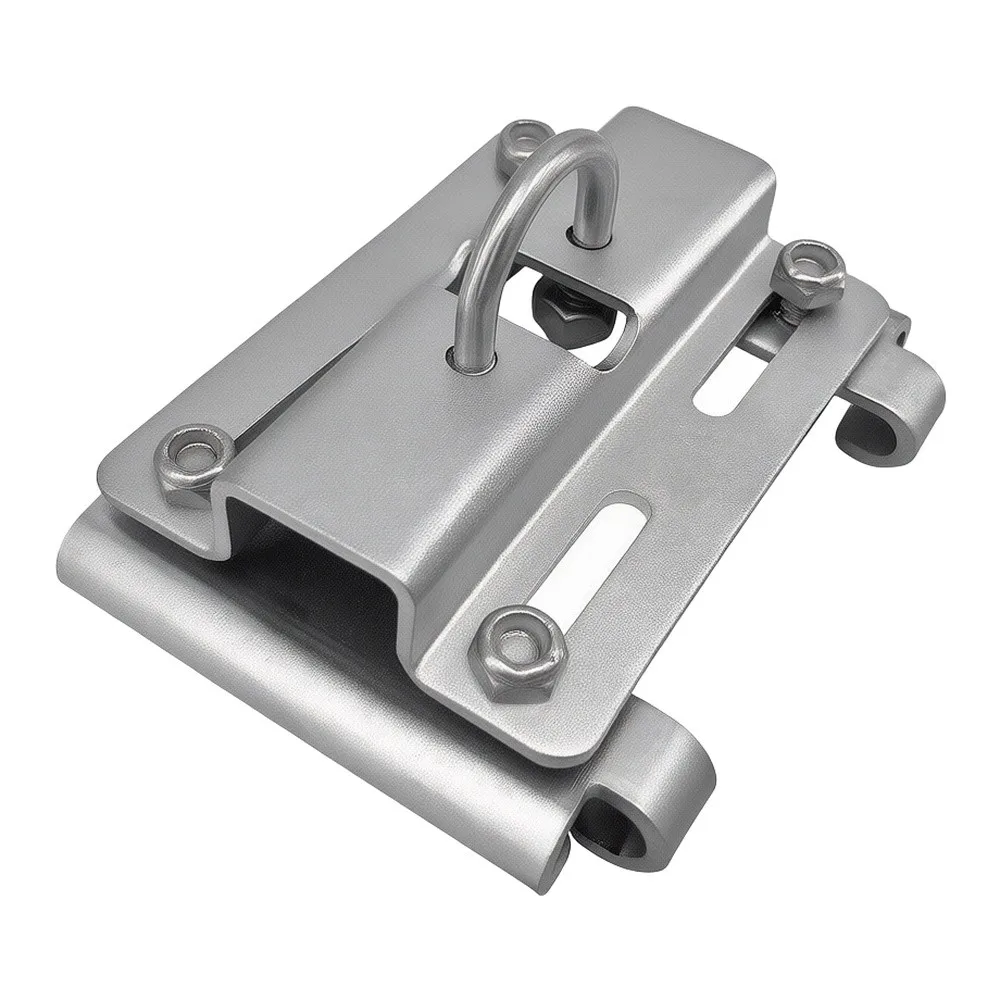 Boat Bracket Strong Stability Polished Marine Grade Rail Mount Holder High Load Bearing For Quick Release For Ships Hardware