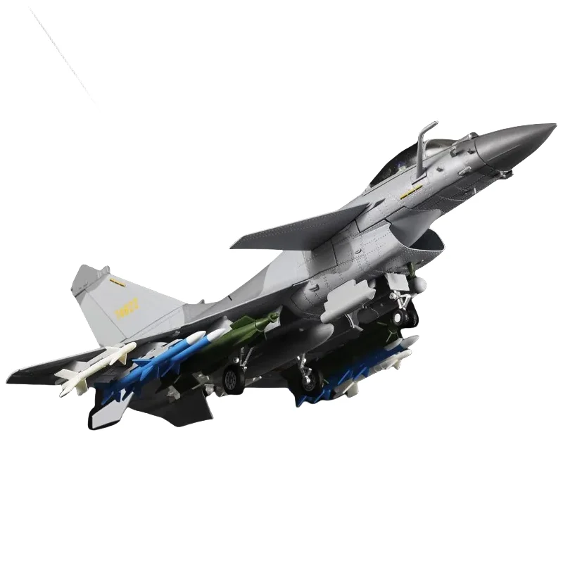 1:48 J-10 aircraft model Alloy fighter J10C J-10 simulation military model air show J-10C boy collection display a child's gift.