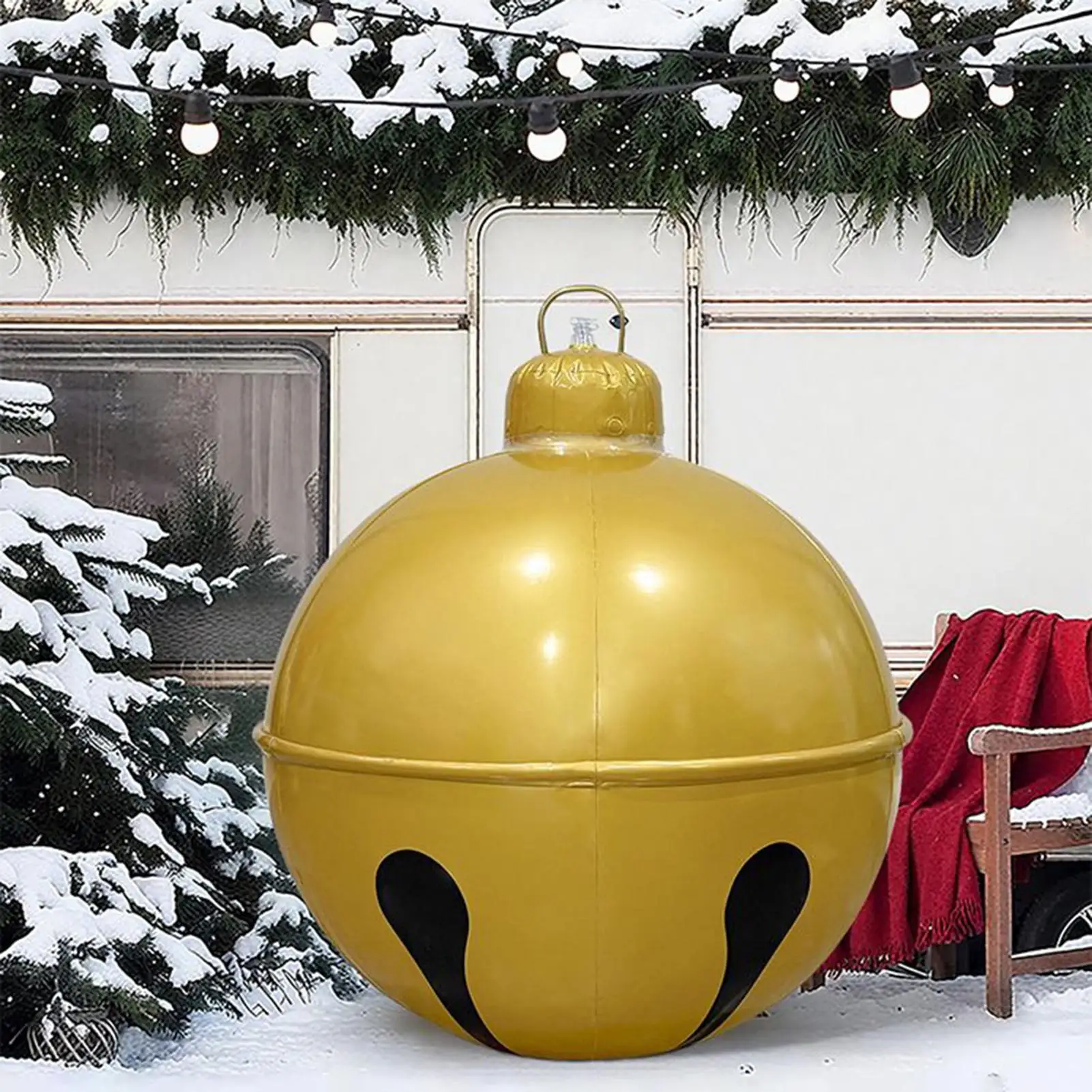 

Inflatable Bell Christmas Ball Christmas Bell Ball Inflatable Ball Inflatable Christmas Ball Pvc Outdoor Patio Scene